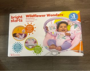 Bright Starts Wildflower Wonders Vibrating Bouncer