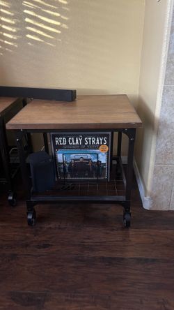 Wooden side tables