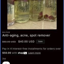 Anti-aging, Spot Remover, Acne Fighting 