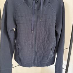 Lululemon Navy Zip Front Hoodie