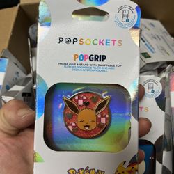 PopSocket Phone Grip & Stand With Swappable Top Pokemon Eevee