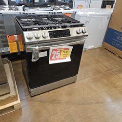 Slide In Gas Stove Samsung 30 Inch 