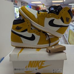 Jordan 1 Retro High Og Yellow Ochre Size:11