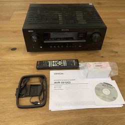 Denon AVR-3312CI 7.2 Integrated Network A/V Receiver 