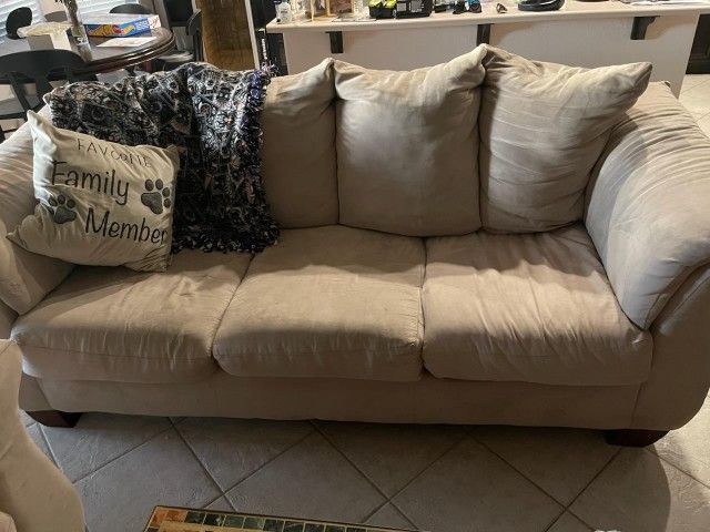 Ashely White Couches