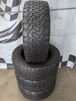 LT 275/55r20 BFG BF Goodrich All Terrain T/A K02 All Terrain Load "D" Tires