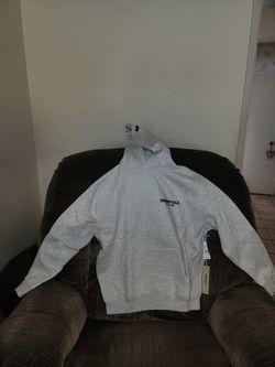 Essentials Fear Of God Light Oatmeal Hoodie Size XL