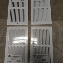 (4×) 12×6 Return Air Grilles