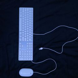 Thin Apple IMac Keyboard And mouse (USB)