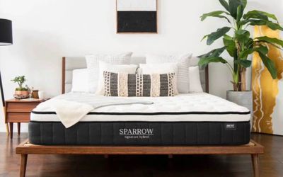 Nest Bedding, Sparrow Signature Hybrid Queen Firm Mattress