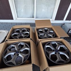 Focus st 18" wheels snowflakes