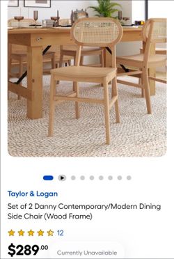 BRAND NEW IN BOX SELLING 8 chairs solid wood
