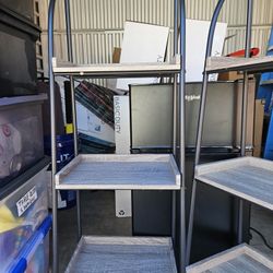 3 Shelf Bookshelves, 2 Available. $15 For Each, $25 For Set 