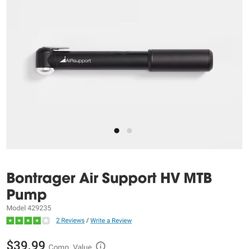 Bontrager Air Support HV MTB Pump