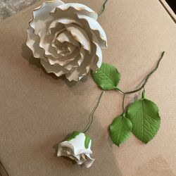 Edible Sugar Flowers Cake Topper Wedding Cake Decoration