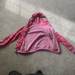 Pink Camo Bape Jacket