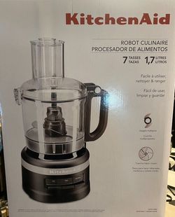 KitchenAid 7 Cup Food Processor - Black