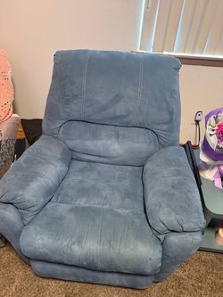 Blue recliner (2)