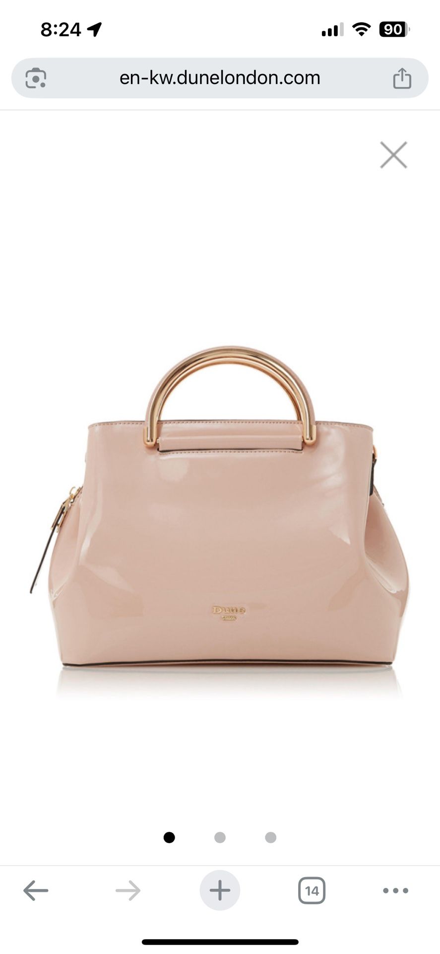 New Dune London Bag With Tags