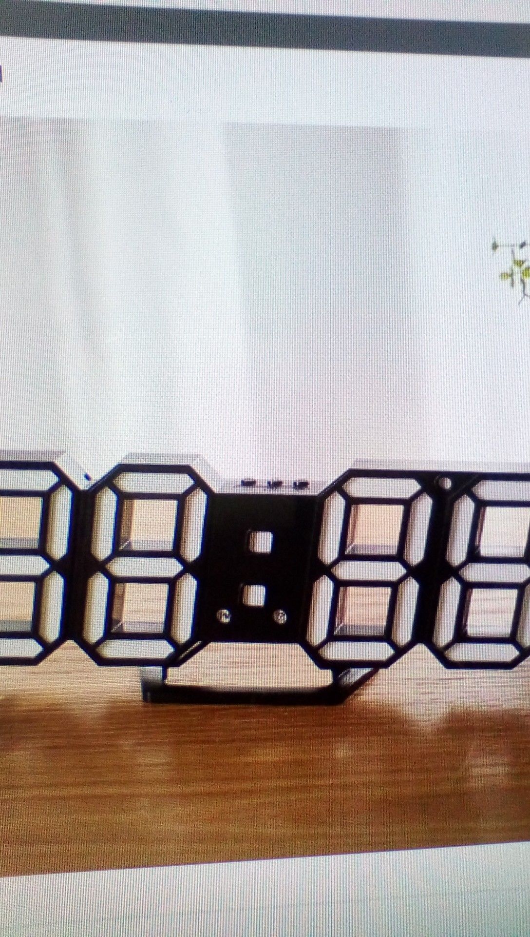 Digital Wall Clock