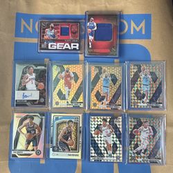 Los Angeles Clippers Card Haul Panini Prizm Mosaic Rated Rookie Numbered Autograph And Jersey Cards