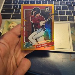 Druw Jones Baseball Card