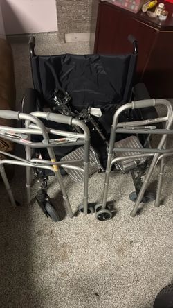 Oversized Wheel Chair & Walkers