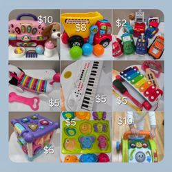 Assorted Baby & Toddler Toys – Educational & Musical