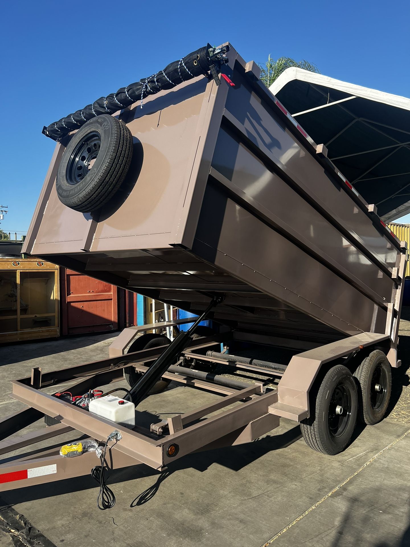 Smooth Finish Dump Trailer 