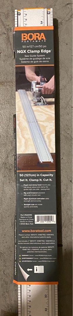 BORA NGX 50” Clamp Edge Saw Guide-NEW