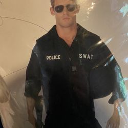 SWAT Costume XXL,  $18