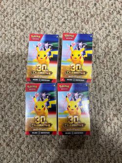 Pokémon 30th Celebration Booster Bundle x4