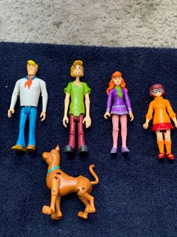 Action figures from the  Scooby-Doo! Mystery Incorporated series