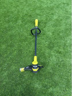 RYOBI ONE+ 18V Cordless String Trimmer / Weed Eater + Extra Spools. NO BATTERY