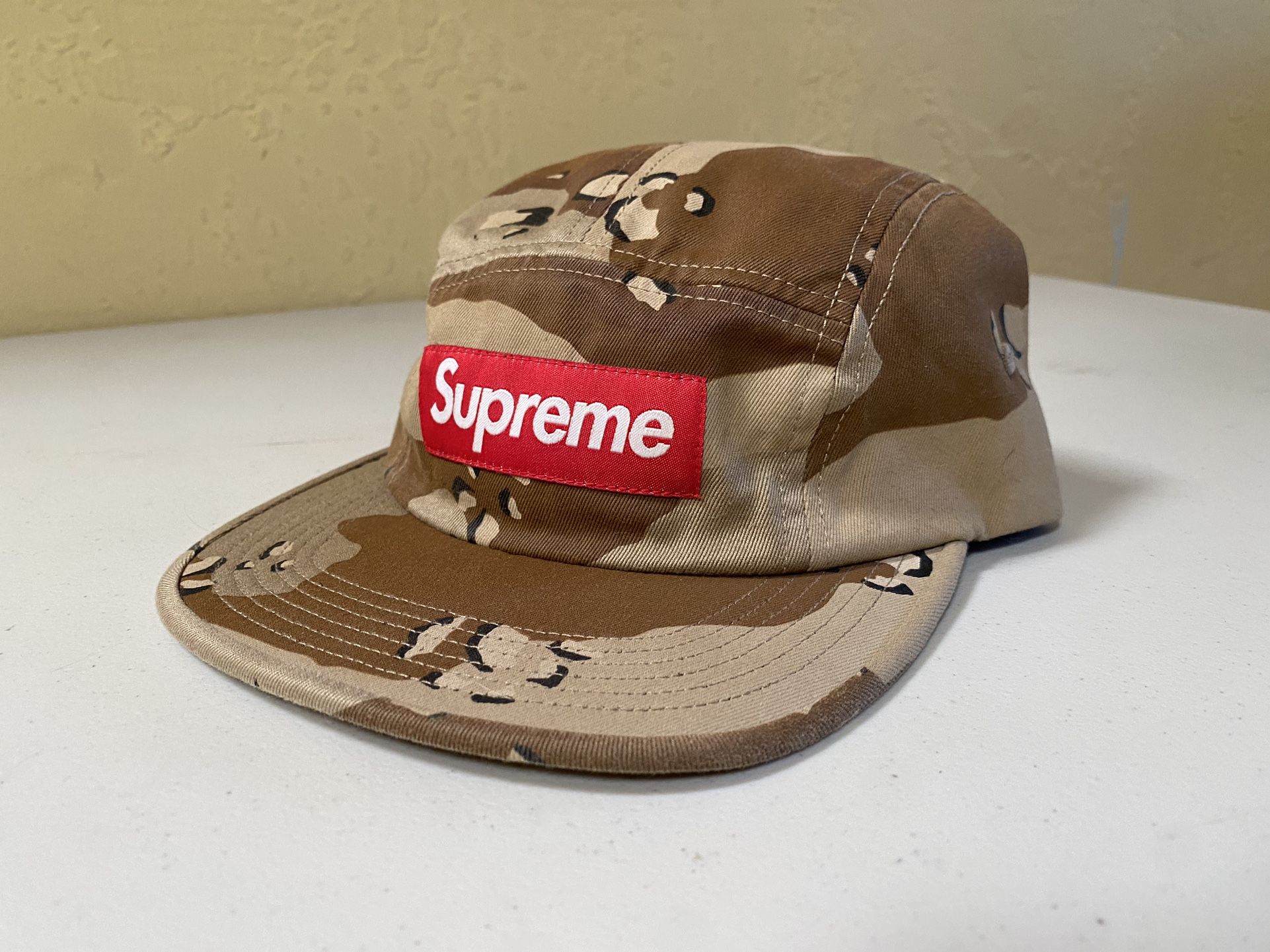 Supreme Desert Camo Ballistic Nylon Camp Cap