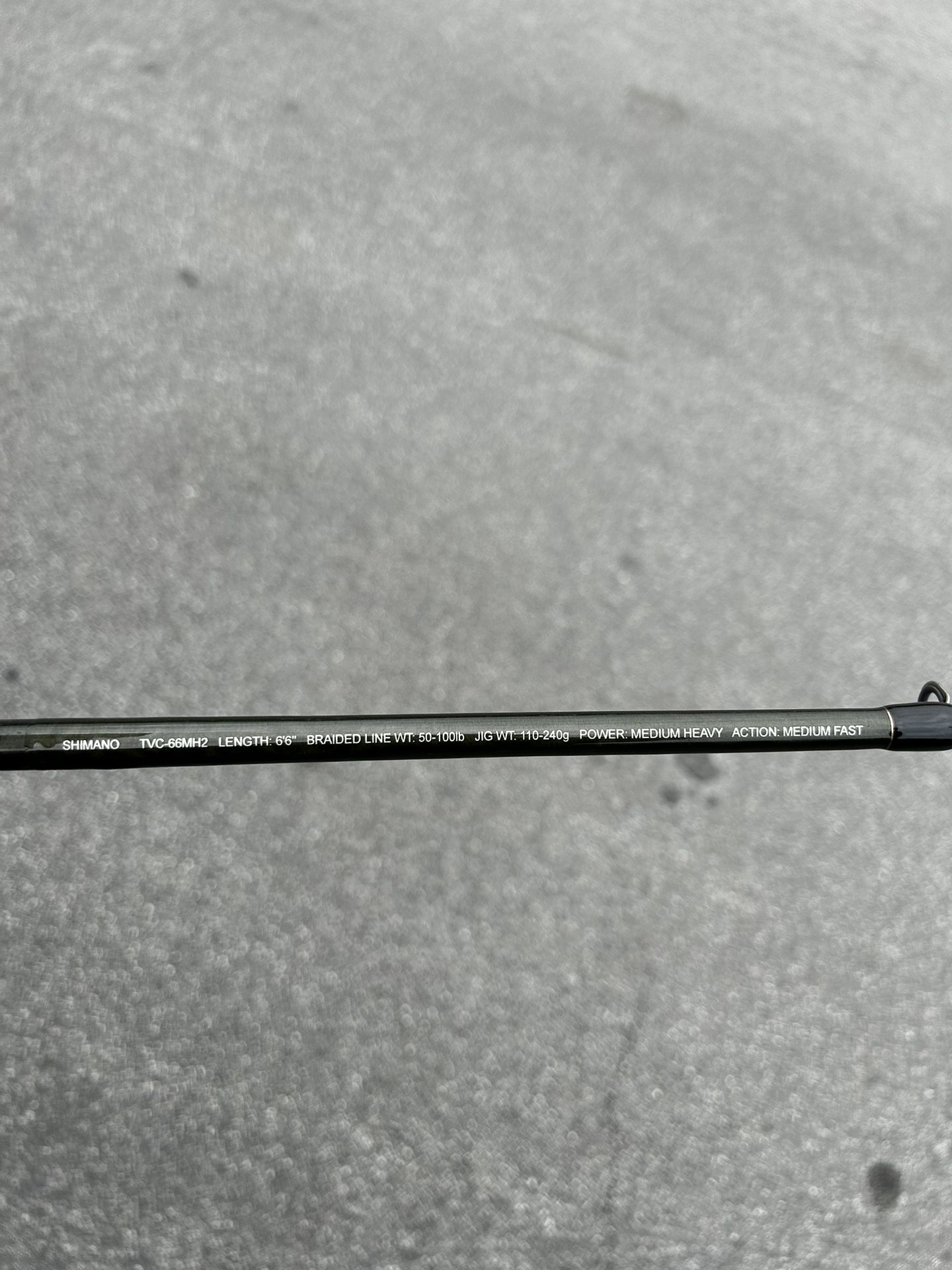 SHIMANO TREVALA JIGGING ROD USED ONCE BUTTERFLY HARD TOO FIND