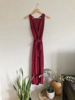 French Connection Red Jumpsuit