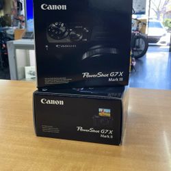 Canon Camera G7X III Brand New 