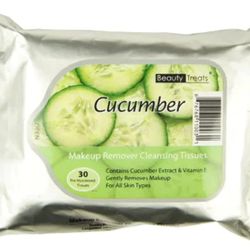 BEAUTY TREATS ALOE MAKEUP REMOVER TISSUES 