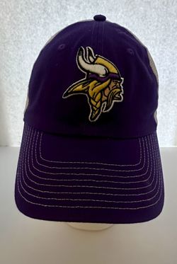 Minnesota Vikings Mesh Trucker Hat Purple & White