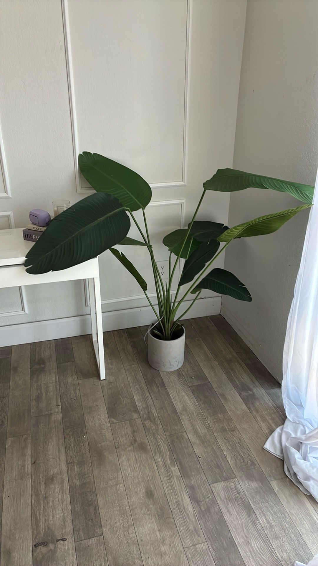 Faux plant from Hobby Lobby