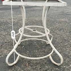 Metal Garden Table Without Table Top 