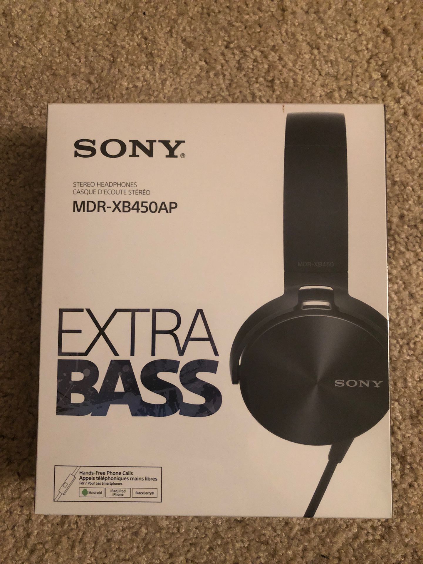 Sony Headphones MDR-xb450ap