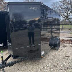 7x14 Quality Cargo Enclosed Trailer Total Down $1210