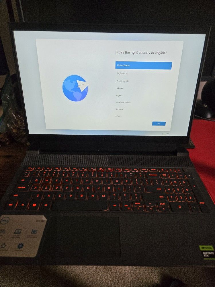 Dell G15 With Upgraded Ram gaming laptop
