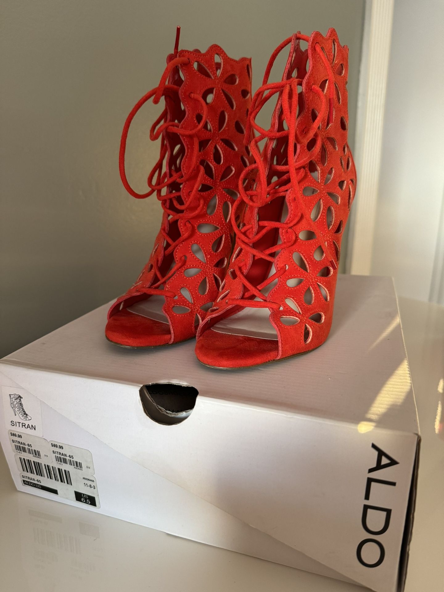 ALDO Red Heels 6.5
