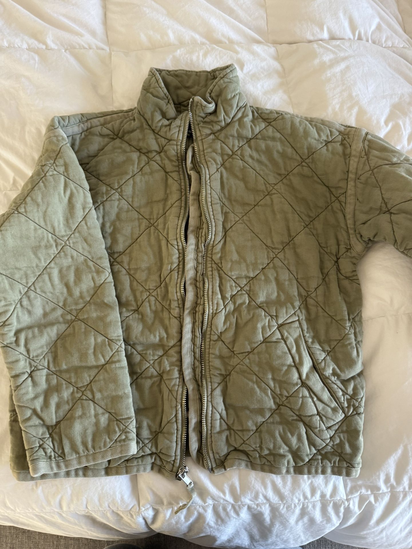 GAP Quilted Bomber Jacket