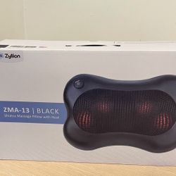 Zyllion Shiatsu Massage Pillow with Heat