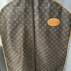 louis vuitton garment bag vintage