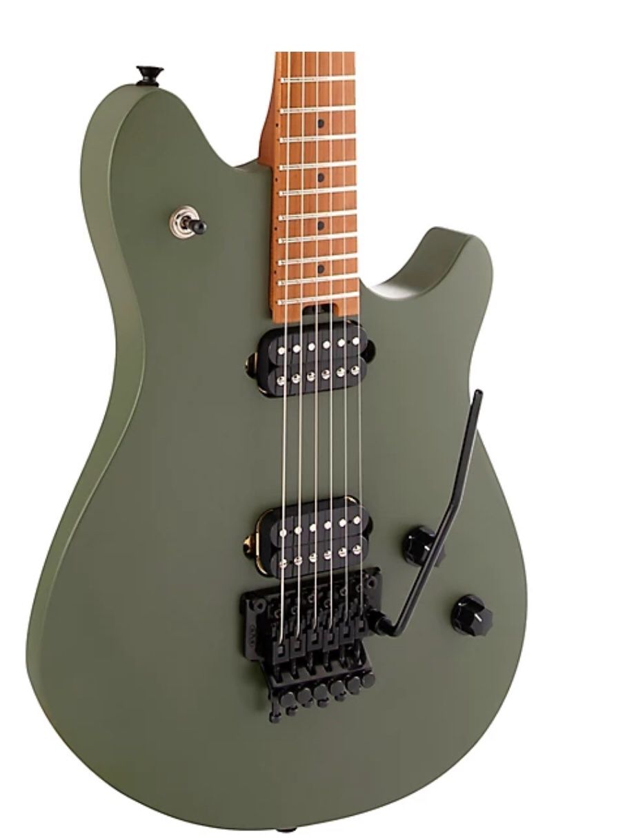 EVH Wolfgang WG Standard Electric Guitar Matte Army Drab